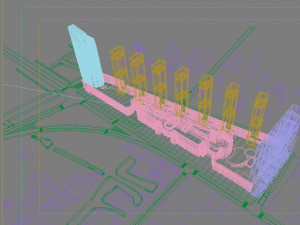 commercial business center 045 3D Model