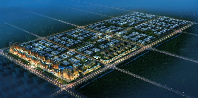 commercial business center 046 3D मॉडल .c4d .max .obj .3ds .fbx .stl .blend