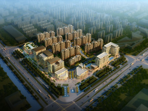 commercial business center 047 3D-Modell