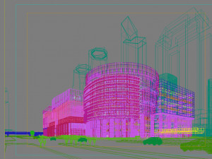 commercial business center 048 3D Model