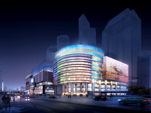 commercial business center 048 3D Model