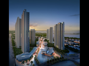 commercial business center 052 3D 모델