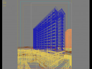 commercial business center 053 3D Модель