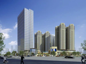 commercial business center 054 3D Model