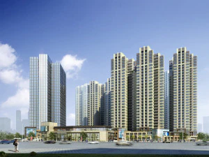 commercial business center 054 3D Model