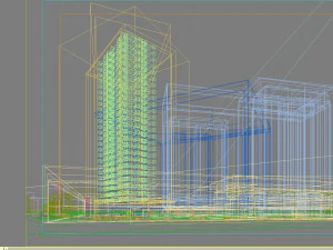commercial business center 054 3D Model