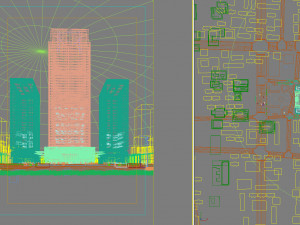 commercial business center 055 3D 模型
