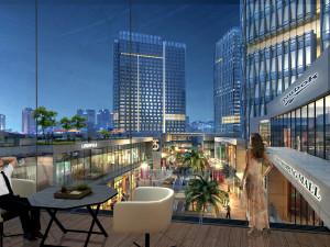 commercial business center 058 Modelo 3D