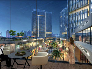 centro de neg&oacute;cios comercial 058 Modelo 3D