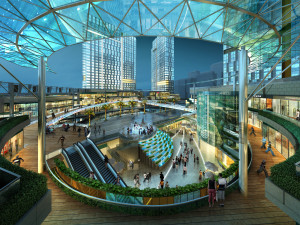 commercial business center 058 3D Модель