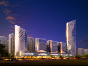 commercial business center 060 3D Model