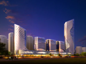 वाणिज्यिक व्यापार केंद्र 060 3D मॉडल