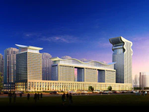 commercial business center 060 3D Model