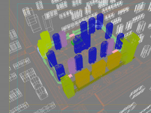 commercial business center 060 Modello 3D