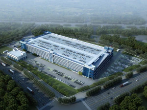 pr&eacute;dio da f&aacute;brica 001 Modelo 3D