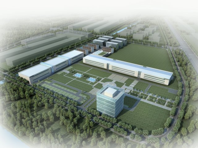factory building 002 3D Модель .c4d .max .obj .3ds .fbx .stl .blend 