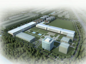 factory building 002 3D Model
