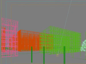 factory building 002 3D Model