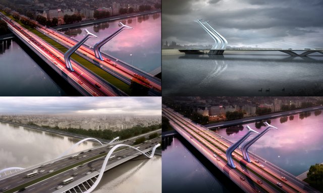 bridge collection 001 3D Model .c4d .max .obj .3ds .fbx .stl .blend