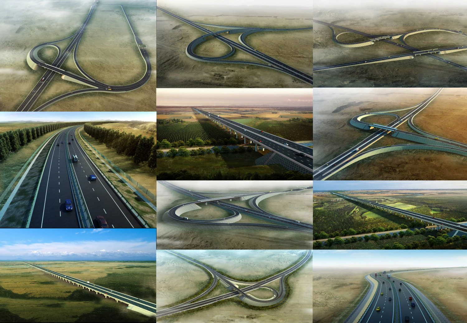 bridge collection 002 3D Model .c4d .max .obj .3ds .fbx .stl .blend 