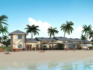 酒店001号楼 3D 模型