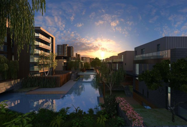 hotel building 003 Modello 3D .c4d .max .obj .3ds .fbx .stl .blend 