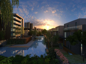 hotel building 003 3D Model