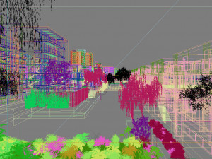 hotel building 003 Modello 3D