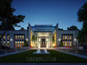 hotel building 004 3D Model