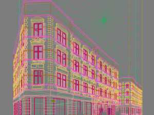 hotel building 006 Modelo 3D