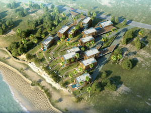 hotel building 007 3D Model