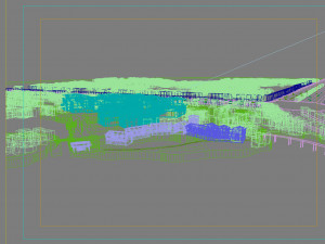 hotel building 009 3D Model