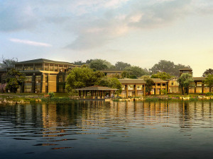 hotel building 010 Modelo 3D