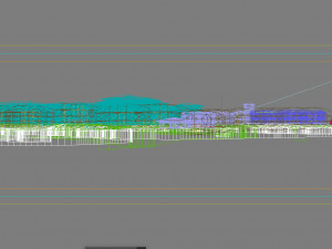 hotel building 010 Modelo 3D