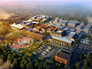 edificio alberghiero 014 Modello 3D