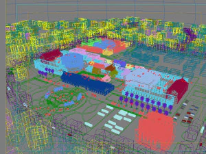 hotel building 014 3D Model