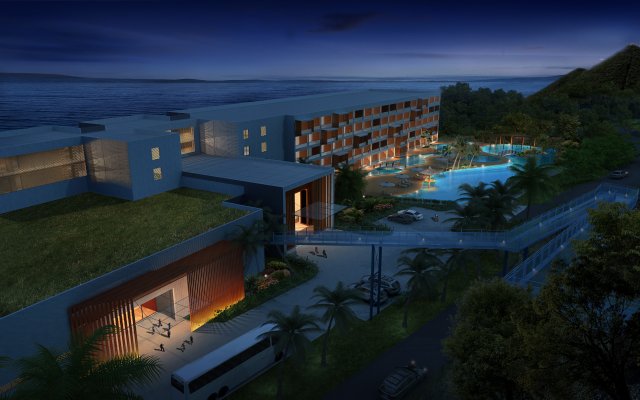 hotel building 016 3D 模型 .c4d .max .obj .3ds .fbx .stl .blend 