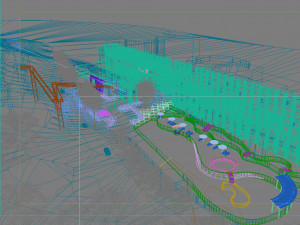 hotel building 016 3D 模型