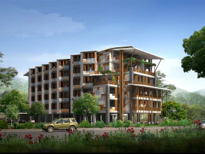 hotel building 017 3D Model