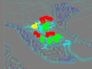 hotel building 017 3D Model