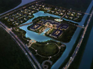 edif&iacute;cio do hotel 021 Modelo 3D