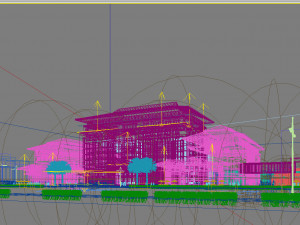 hotel building 024 3D Model