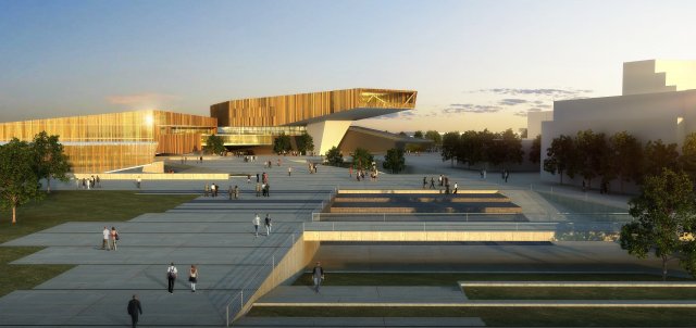museum 02 3D Modell .c4d .max .obj .3ds .fbx .stl .blend