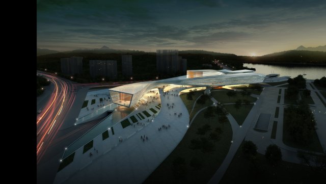 museum 04 Modèle 3D .c4d .max .obj .3ds .fbx .stl .blend 