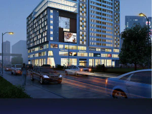 pr&eacute;dio de escrit&oacute;rios 001 Modelo 3D