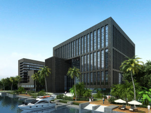 office building 003 Modèle 3D
