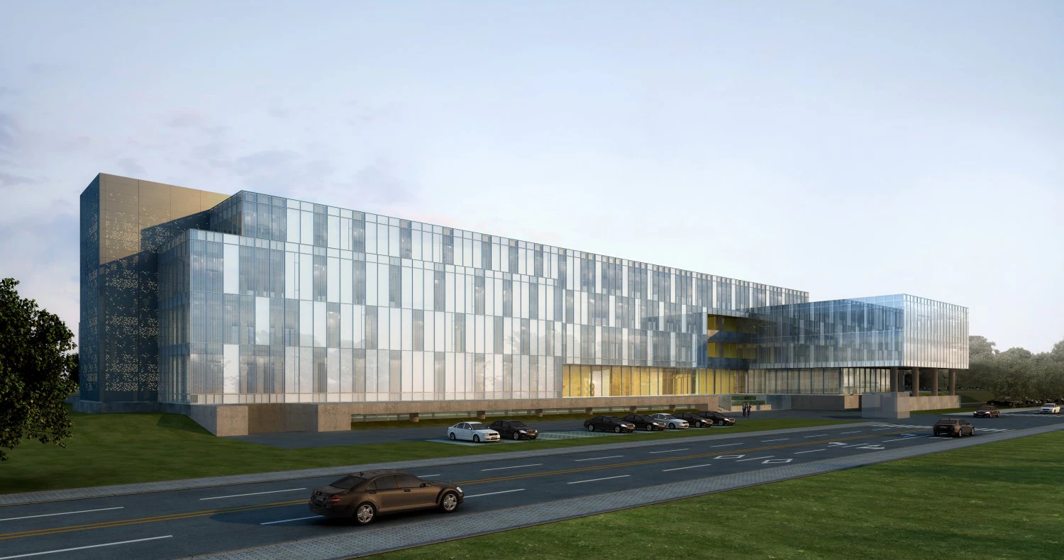 edificio de oficinas 004 Modelo 3D .c4d .max .obj .3ds .fbx .stl .blend 