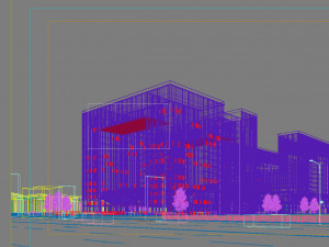 office building 005 3D 模型