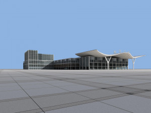 office building 006 Modelo 3D