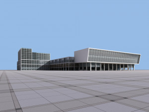 office building 006 Modelo 3D